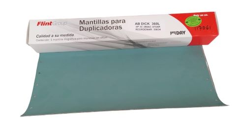 MANTILLA PARA PRENSA 280X470 CON 8 PERFORACIONES, DE PUNTO, 3 CAPAS