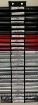 VINIL TEXTIL FOIL METALICO  CEREZA 50  CMS  X 1.0  MT.