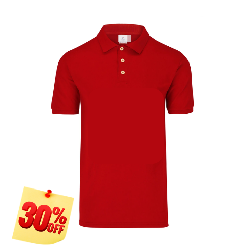 Camisas Polo Dry Playera Tipo Polo Roja Mujer PLAYERA POLO 50