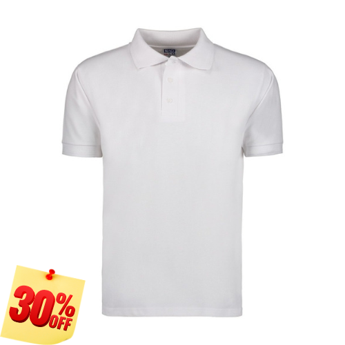 Camiseta polo blanca hombre sale