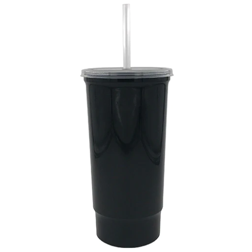 VASOS BACHELOR 32 OZ CON TAPA Y POPOTE - Envases y Plasticos Superior