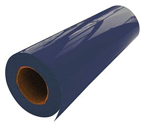 Vinilo textil termo adhesivo azul oscuro 50x30cm