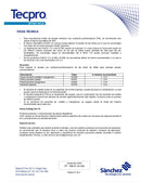 COMPUESTO ANTIRREPINTE OH TECPRO SANCHEZ CLAVE 9 MCA 112 CONTENIDO 1 KG