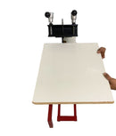 MESA PARA IMPRESION EN SERIGRAFIA DE GLOBOS Y FORMAS PLANAS CON BOMBA