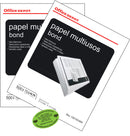 PAPEL BLANCO TAMAÑO CARTA  8 1/2 X 11" MILLAR
