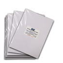 PAPEL FOTOGRAFICO CON ADHESIVO SEMI TRANSPARENTE TAMAÑO CARTA 20 HOJAS