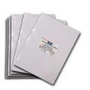 PAPEL FOTOGRAFICO BLANCO BRILLANTE 115 G CON ADHESIVO A4 CON 25 HOJAS