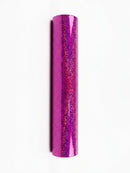 VINIL TEXTIL HOLOGRAMA FUCSIA PARA DETALLE ECG.50 CMSX1 MT.LINEAL
