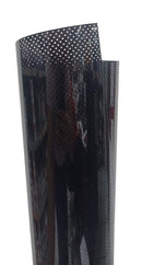 VINIL TEXTIL  MICROPERFORADO	NEGRO	50  CMS  X 1.0  MT.