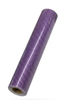 VINIL TEXTIL GLITTER LAVANDA .50 CMS ANCHO 1 MT LINEAL