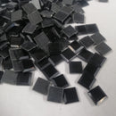 PEDRERIA APLICACION NEGRA CUADRADA PARA DECORACION