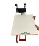 MESA PARA IMPRESION DE GLOBOS Y FORMA PLANA CON BOMBA SERIGRAFIA