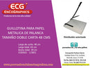 GUILLOTINA METALICA 48 CMS PALANCA ECG DOBLE CARTA