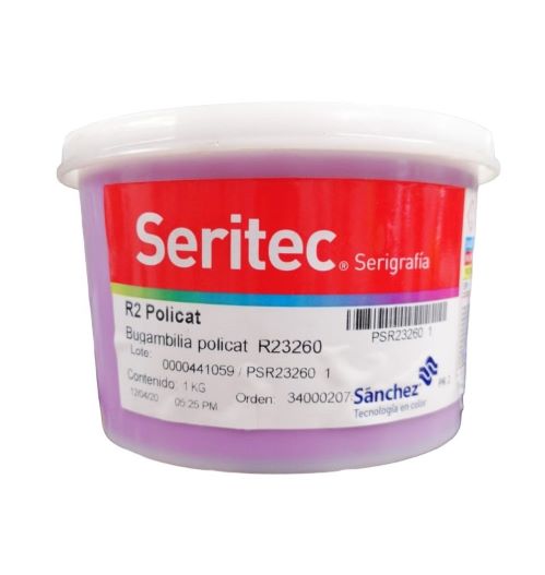 BUGAMBILIA POLICAT TINTA 1 K R2 3260. TINTA EPOXICA PARA VIDRIO, ALGUNOS PLASTICOS (POLIETILENO, POLIPROPILENO) Y METALES.