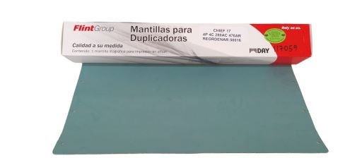 MANTILLA PARA PRENSA 280X470 CON 4 PERFORACIONES, DE PUNTO, 4 CAPAS
