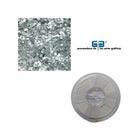 ROLLO LENTEJUELA  REDONDA 25 MTS. C/ADHESIVO 3MM PLATA SUBLIMAR SUBLIMACION YTISPA