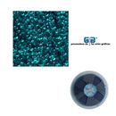 ROLLO LENTEJUELA  REDONDA 25 MTS. C/ADHESIVO 5MM TURQUESA SUBLIMAR SUBLIMACION YTISPA