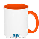 TAZA BLANCA 11 OZ INTERIOR Y ASA MISMO COLOR PARA SUBLIMAR