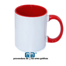 TAZA BLANCA 11 OZ INTERIOR Y ASA MISMO COLOR PARA SUBLIMAR