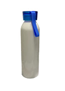 BOTELLA DE ALUMINIO BLANCA DEPORTIVA PORTABLE 650 ML COLORES