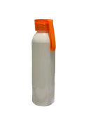 BOTELLA DE ALUMINIO BLANCA DEPORTIVA PORTABLE 650 ML COLORES