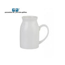 JARRA LECHERA BLANCA DE CERAMICA PARA SUBLIMAR 350 ML SUBLIMACION ENCOGRAPHICS