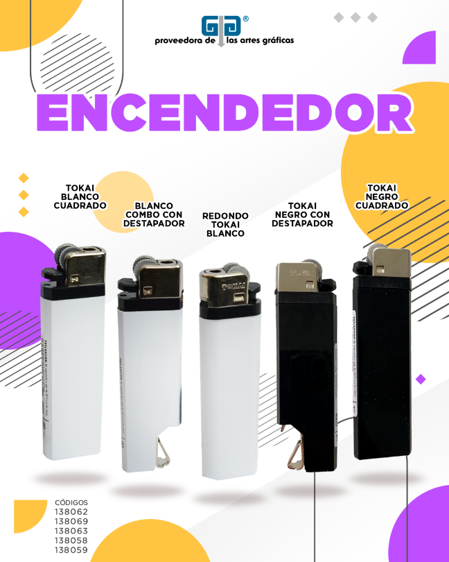 ENCENDEDOR BLANCO COMBO C/DESTAPADOR