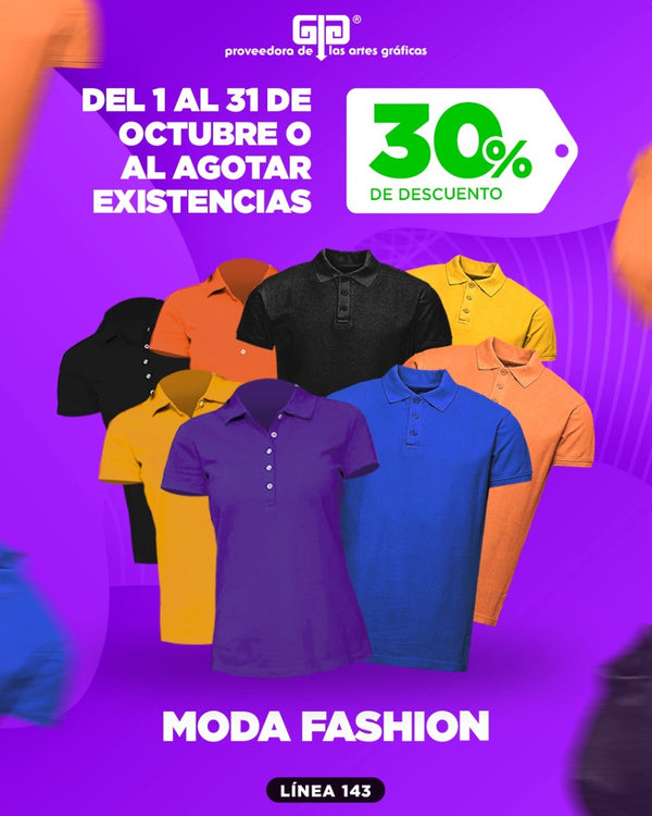 Descuento en playeras YTISPA 30%