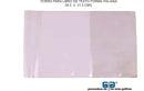 FORRO DE LIBRO TEXTO ITALIANO 100 PIEZAS MEDIDA 28.5 X 21.5 CMS