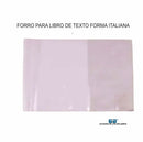 FORRO DE LIBRO TEXTO ITALIANO 100 PIEZAS MEDIDA 28.5 X 21.5 CMS