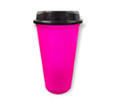VASO CAFETERO STAR CON TAPA CAFETERA VASO de 16 OZ o 473 ML  VARIOS COLORES