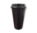VASO CAFETERO STAR CON TAPA CAFETERA VASO de 16 OZ o 473 ML  VARIOS COLORES