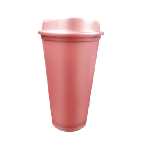VASO CAFETERO STAR CON TAPA CAFETERA VASO de 16 OZ o 473 ML  VARIOS COLORES