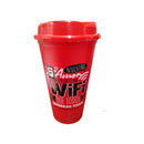 VASO CAFETERO STAR CON IMAGENES IMPRESAS Y TAPA CAFETERA VASO de 16 OZ 473 ML COLORES