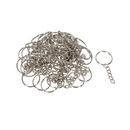 HERRAJE PARA LLAVERO CON 100 PIEZAS ESPIRAL DORADO