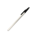 BOLIGRAFO (PLUMA) REDONDO PLUS BLANCO TAPON COLORES VARIOS