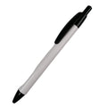 BOLIGRAFO (PLUMA) BRI 1 BLANCO CON PUNTAS Y CLIP DE COLOR Y COLOR TOTAL NEGRO O COLOR TOTAL BLANCO