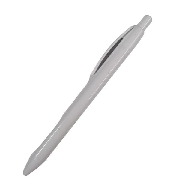 BOLIGRAFO (PLUMA) BRI 1 BLANCO CON PUNTAS Y CLIP DE COLOR Y COLOR TOTAL NEGRO O COLOR TOTAL BLANCO