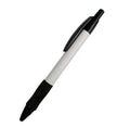 BOLIGRAFO (PLUMA) BRI 2 BLANCO CON GRIP Y CLIP COLORES AZUL, ROJO O NEGRO