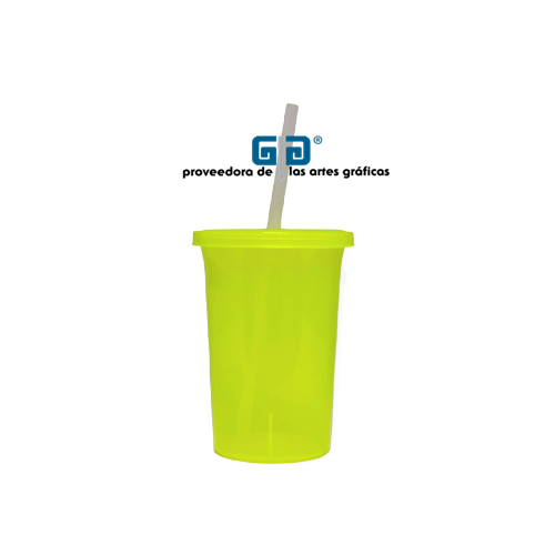 VASO CAPI 16 OZ VASO Y TAPA MISMO COLOR, POPOTE NATURAL, VARIEDAD EN COLORES