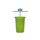 VASO CAPI 16 OZ VASO Y TAPA MISMO COLOR, POPOTE NATURAL, 473 ML VARIEDAD EN COLORES