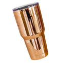 TERMO DOBLE PARED ACERO INOXIDABLE ORO ESPEJO C/TAPA  FR CAL 870ML