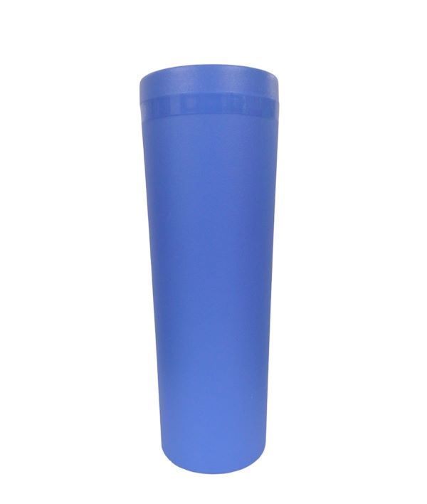 VASO CRUSH 20 OZ CON TAPA ROSCA Y POPOTE  VARIEDAD EN COLORES