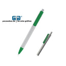 BOLIGRAFO (PLUMA) KEYNES BLANCO CLIP Y PUNTA DE COLOR