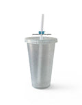 VASO PIXY 16 OZ CON TAPA Y POPOTE DE COLOR, VARIEDAD EN COLORES