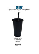 VASO PIXY 16 OZ TAPA Y POPOTE VARIEDAD EN COLORES  473 ml
