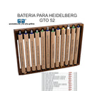 BATERIA PARA HEIDELBERG G.T.O. 52