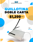 GUILLOTINA METALICA 48 CMS PALANCA ECG DOBLE CARTA
