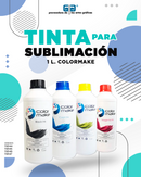 TINTA PARA SUBLIMACION AMARILLO COLORMAKE 1 LITRO