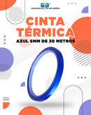 CINTA TERMICA AZUL 6MM DE 33 METROS